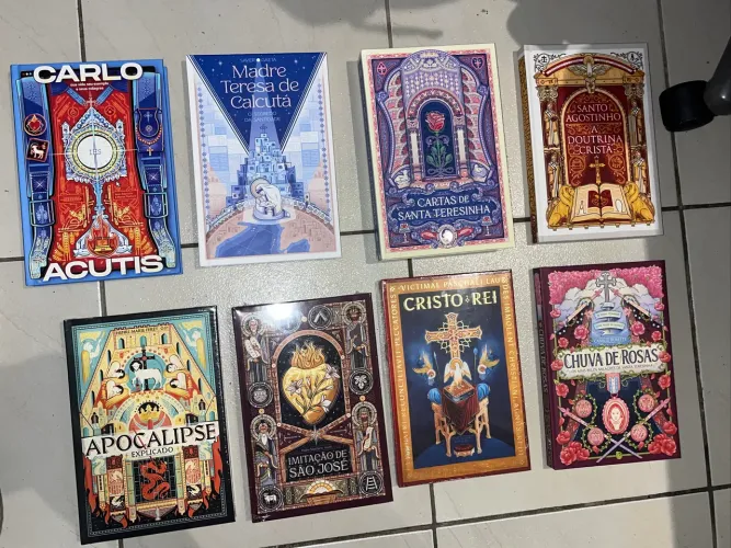Livros católicos capa dura Minha Biblioteca Católica (MBC)