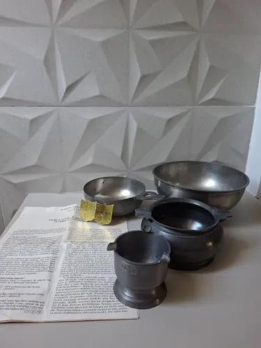 CONJUNTO EM ESTANHO