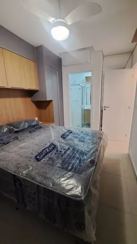 Apartamento com 2 suítes mobiliado para alugar , no Campo Grande - Santos - SP