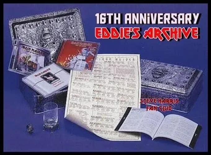 Iron Maiden Eddie's Archive 6 Cd limited Ed. Tin Box Set