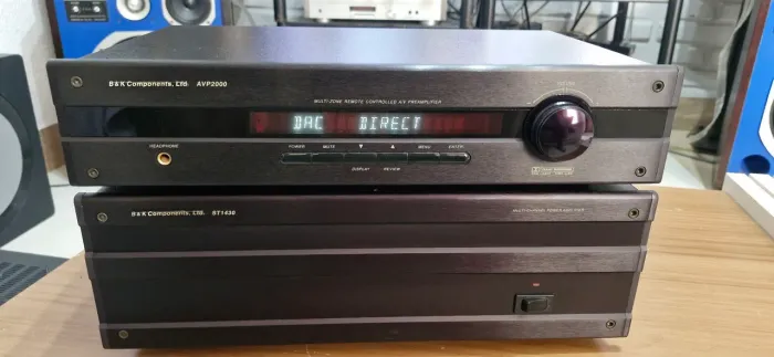PRÉ E POWER B&K ST 1430 E AVP-2000 ZERADOS