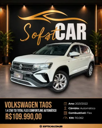 Volkswagen Taos Comfortline 1.4 250 TSI Flex AUT 2022