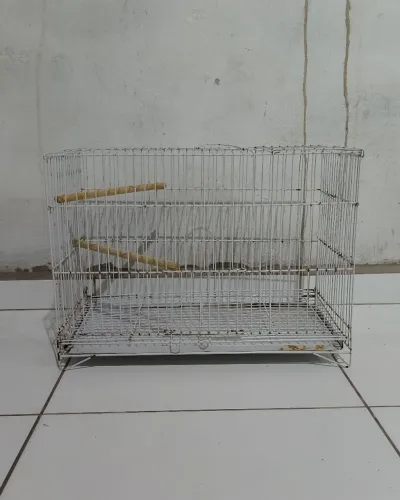 Gaiola de Ferro para Pássaros Pequeno Porte