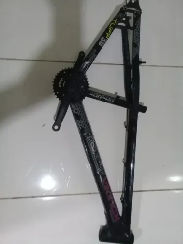Quadro Bicicleta Alumínio 26 Freeride Vikingx Tuff30 - Menor preço 300 R$