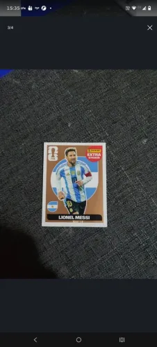 Extra Sticker Messi Bronze e Jeremy Doku Bordo