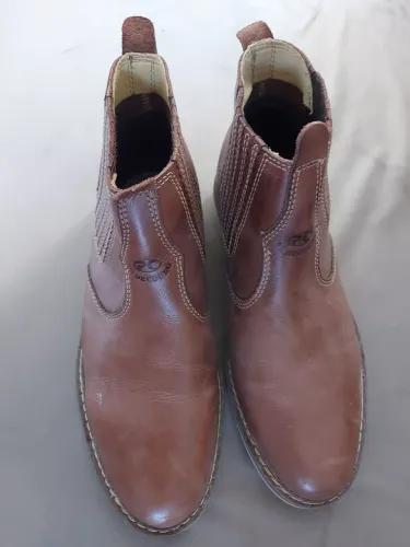 Bota unisex de couro 