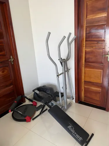 Vendo os 3 ótimo pra treinar em casa