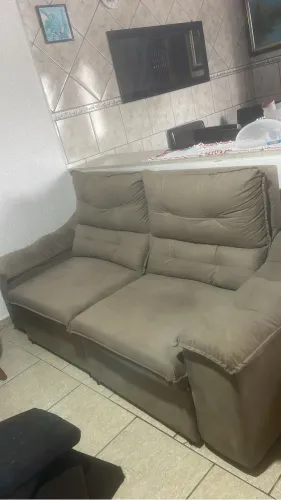 Sofá Retrátil 2 lugares com inclinação