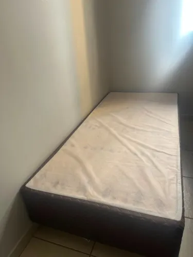 Base de cama box solteiro