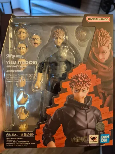 Sh figuarts Jujutsu Kaisen - Yuji Itadori Sukuna's Vessel - Original e lacrado