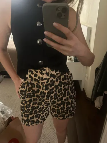 Short Onça da Zara XS (PP) FRETE GRÁTIS