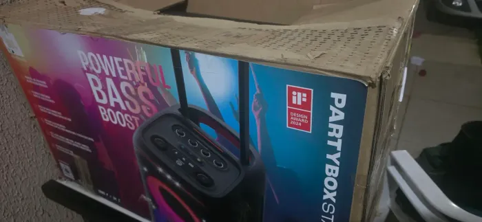 Caixa de som jbl stage 320 nova