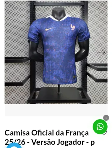 Camisa de time de futebol