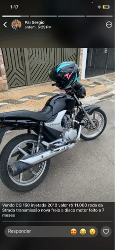 Honda CG 150 2010 - Muito bem cuidada