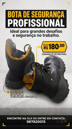 BOTA DE SEGURANÇA