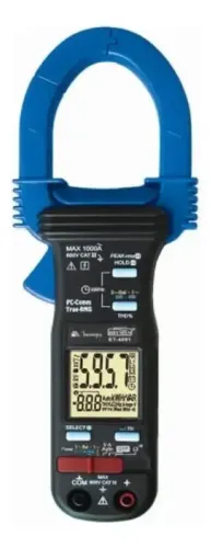 Alicate Minipa ET-4091 Digital com True RMS e Interface USB