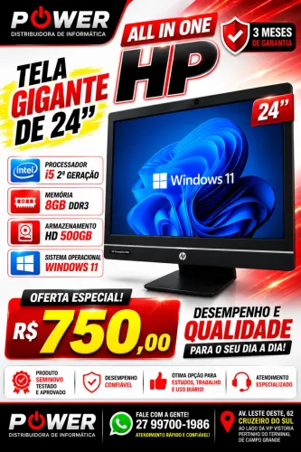 All in one i5 tela de 24?