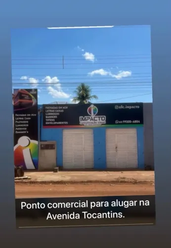 Ponto comercial avenida Tocantins