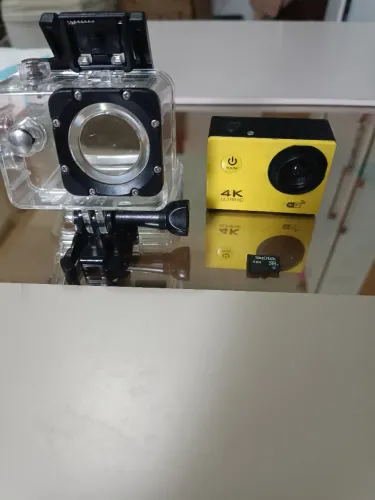 Câmera de ação 4 k prova d'água