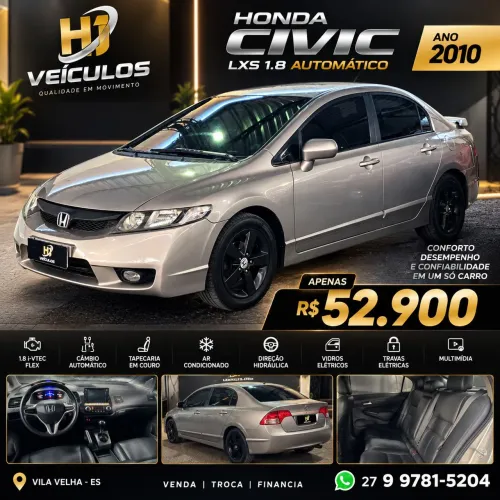 Honda Civic Sedan LXS 1.8/1.8 Flex 16V Aut. 4P 2010