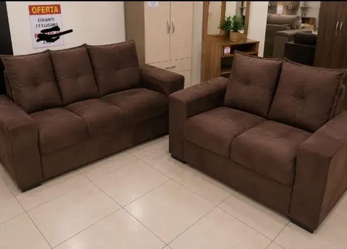 Sofá 2 e 3 Lugares (Preço Imbatível)