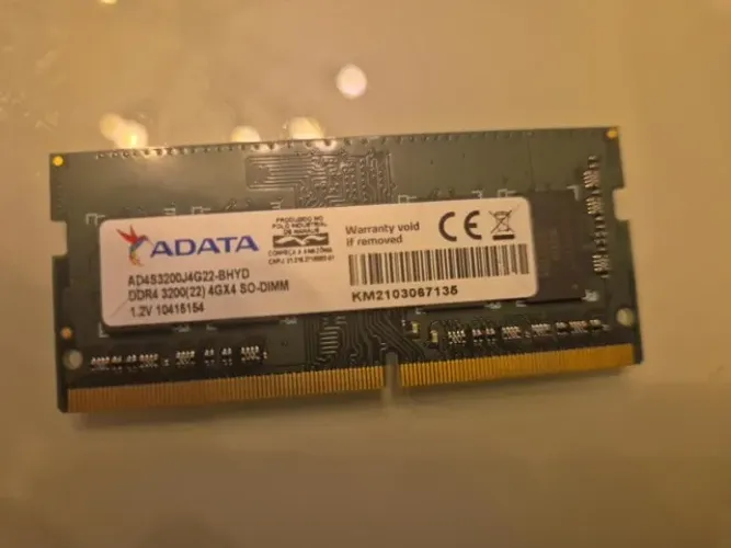 Memória RAM Notebook ADATA 4GB DDR4 3200MHz SO-DIMM