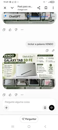 Tablet Samsung Fe9