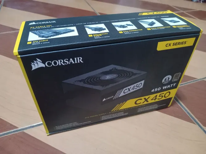 Fonte Corsair CX450 - 450W