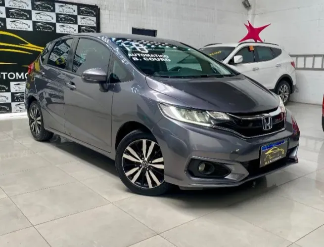 Honda fit 2018 exl top de linha pronta entrega, veículo impecável 