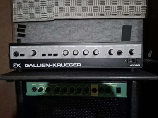 Amplificador Gallien kruegger Gk400 novíssimo