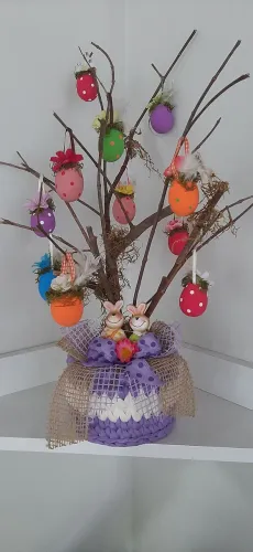 Decoração Árvore de Páscoa