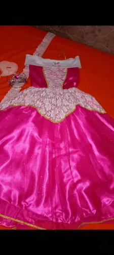 VESTIDO PRINCESA AURORA 