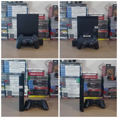 Playstation 2 com controle via Bluetooth