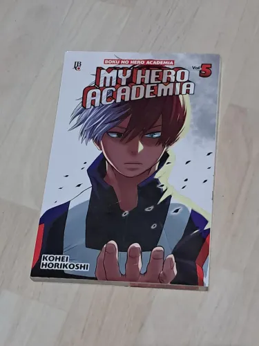 manga my hero academia volume 5