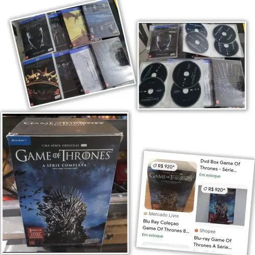 Blu-Ray Box - Game of Thrones - a Série completo 