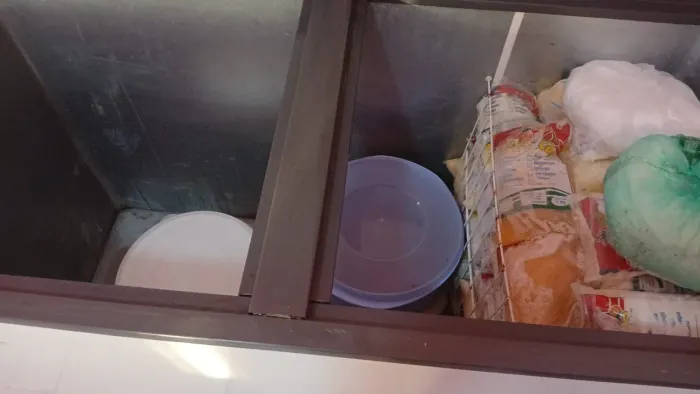 Freezer bem conservado, peças originais 