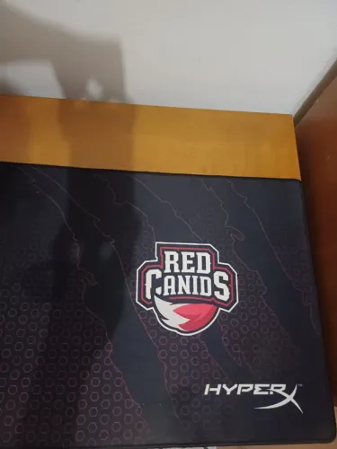 Mousepad Extra Grande HyperX Fury S XL - Edição Rara RED Canids (5 Meses de uso)