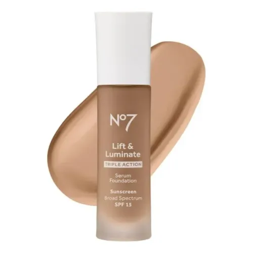 Base serum No7 lift & luminate deeply beige 30ml
