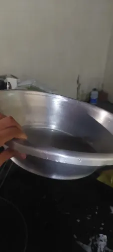 Bacia de aluminio