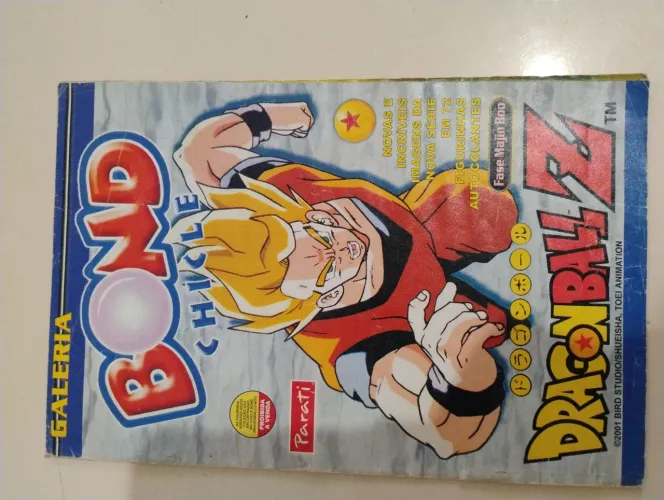 Álbum de figurinhas dragon ball z original da época