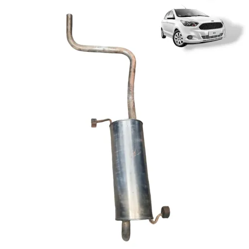 Abafamento Silencioso Traseiro Ford Ka 1.0 12v 3cc 2014/2018
