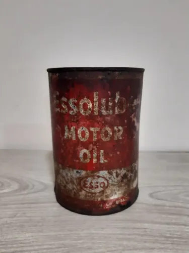 Lata Antiga Óleo de Motor