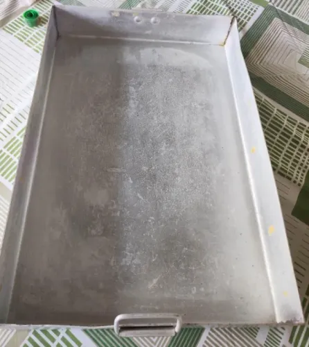 Forma para Bolo, Industrial retangular de aluminio fundido
