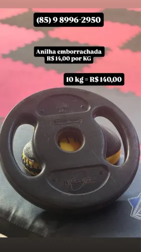 Anilhas Crossfit musculação 