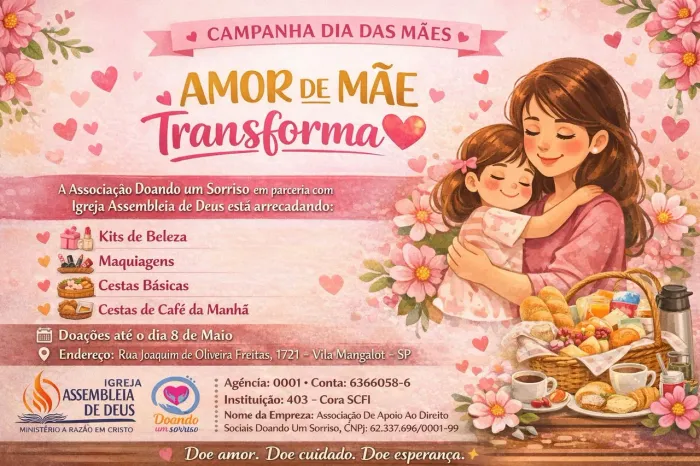 S.O.S ajuda para as famílias necessitadas