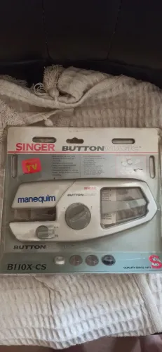 Máquina Botão Vintage