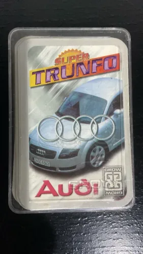 Brinquedo Super Trunfo Audi BMW Grow Vintage 