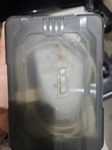 Mouse redragon cobra lunar white.