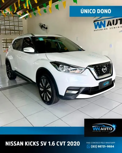 Nissan Kicks SV 1.6 16V Flexstar 5P Aut. 2020