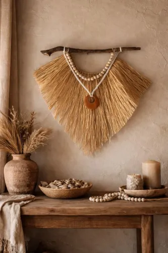 Decoração Palha